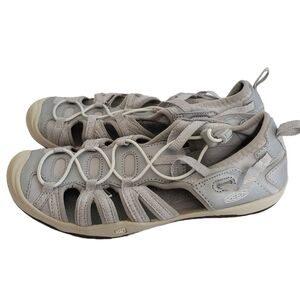 Keen Washable Child's Shoes‎ Grey Size 4 Sparkles